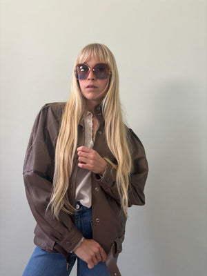 Vintage leather jacket