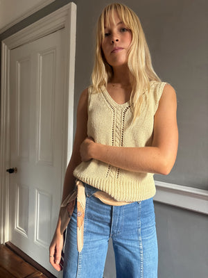 Original 70s wide leg jeans by Maverick W27"