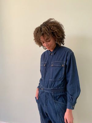 Vintage 90s Liz wear boiler-suit