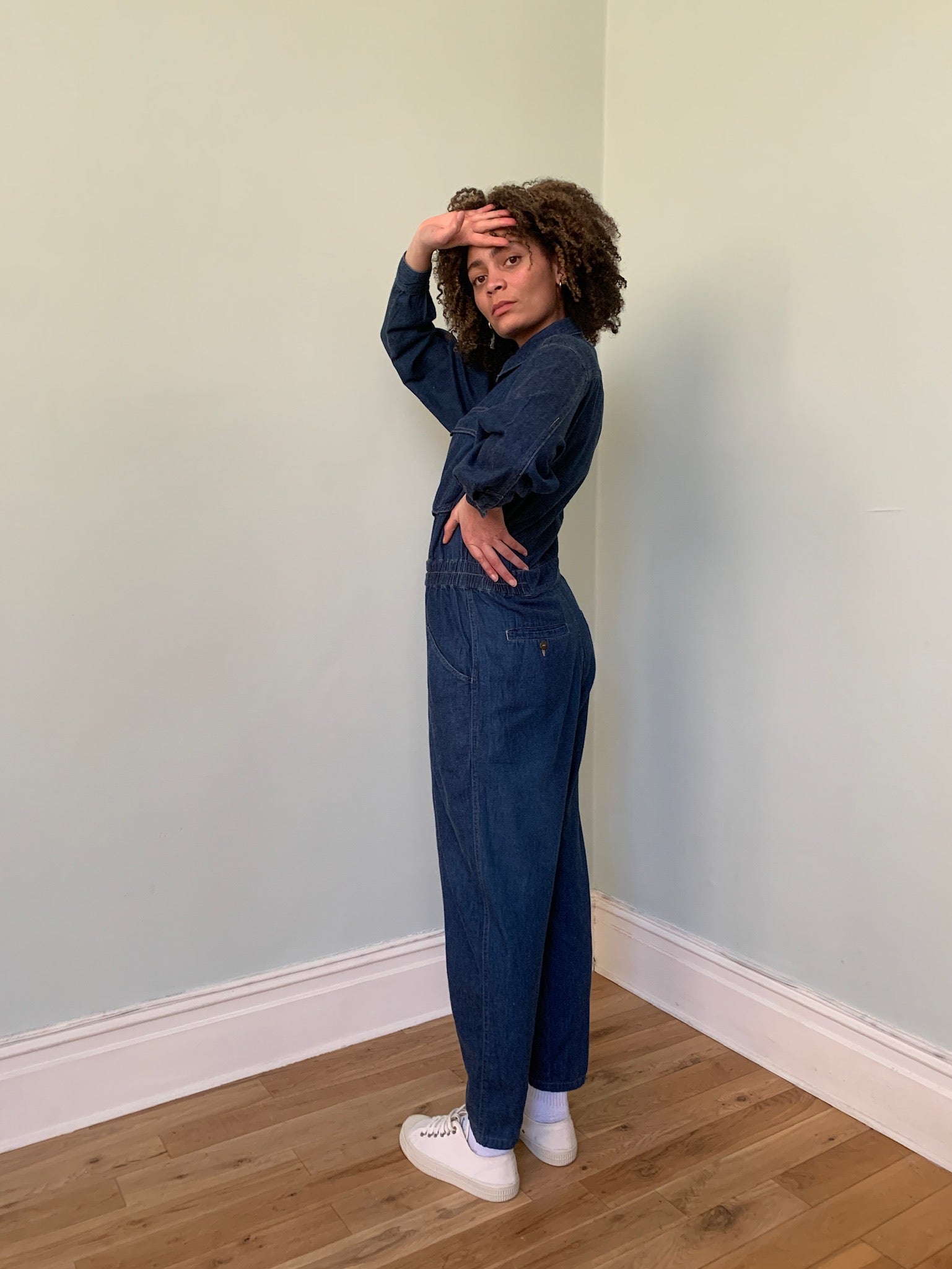 Vintage 90s Liz wear boiler-suit