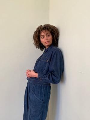 Vintage 90s Liz wear boiler-suit