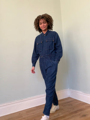 Vintage 90s Liz wear boiler-suit