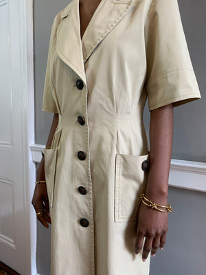 Vintage Yves Saint Laurent utility dress