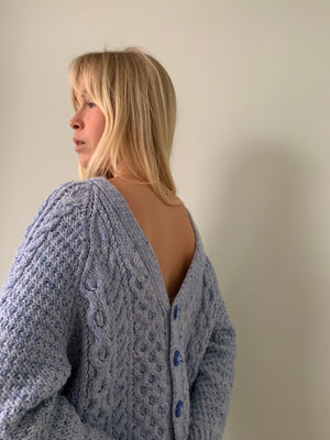 Vintage Aran knitted cardigan