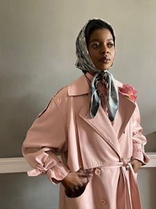 Vintage soft trench style coat
