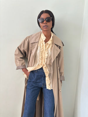 Vintage Jaeger trench coat