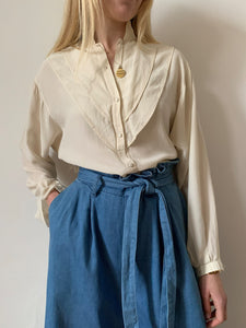 Vintage silk blouse UK10-12