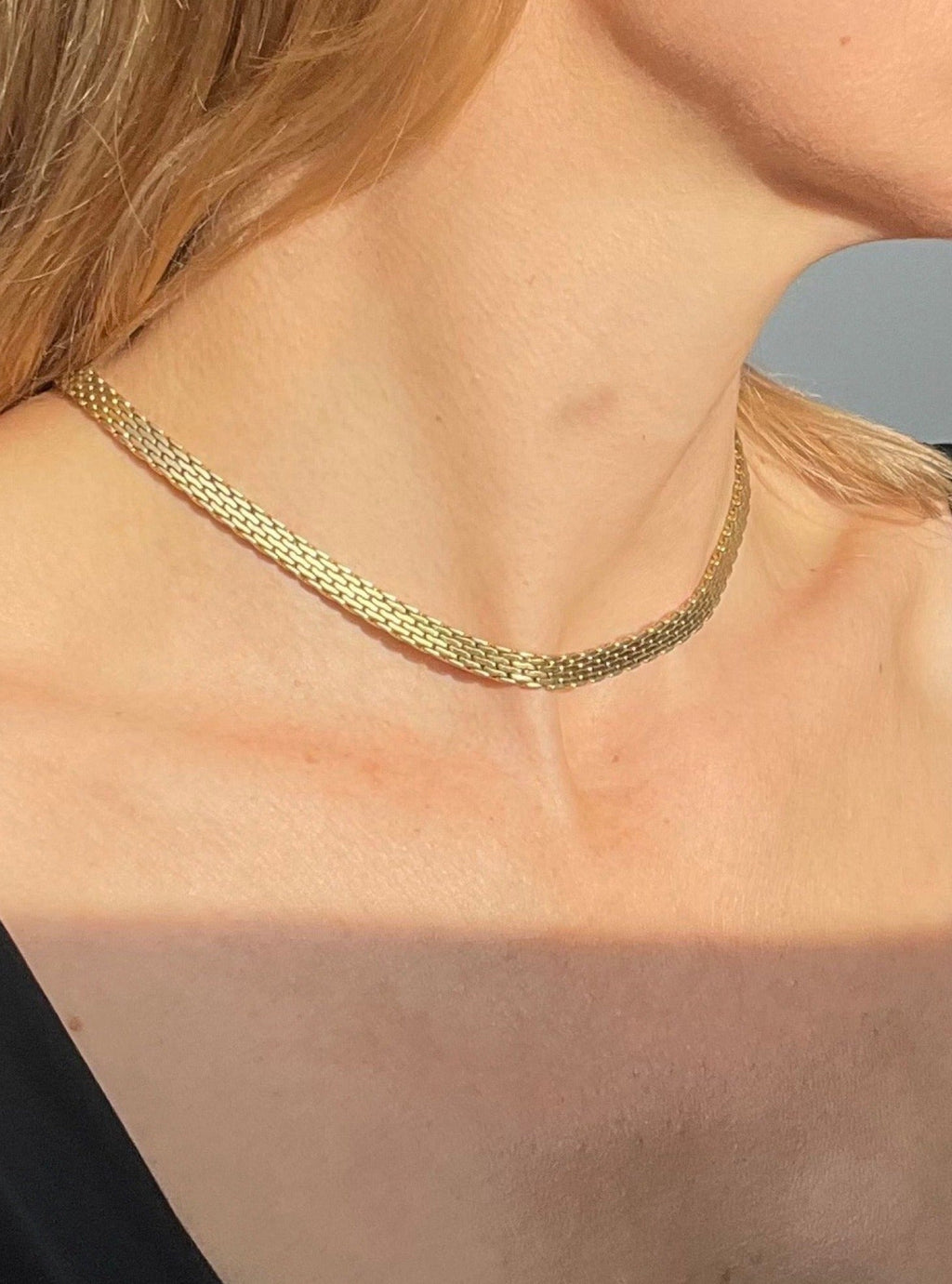 Vintage Monet reversible necklace VSxR20