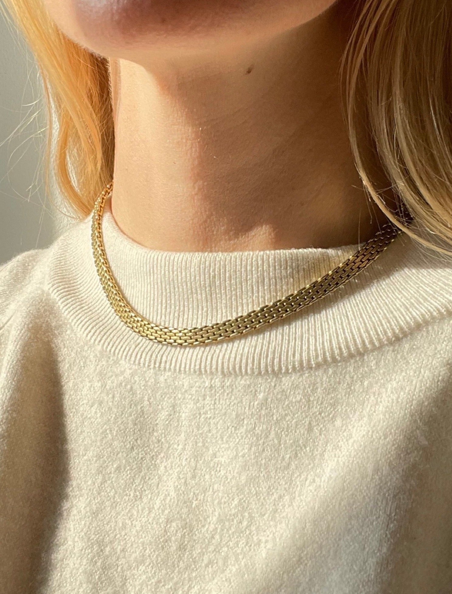 Vintage Monet reversible necklace VSxR20