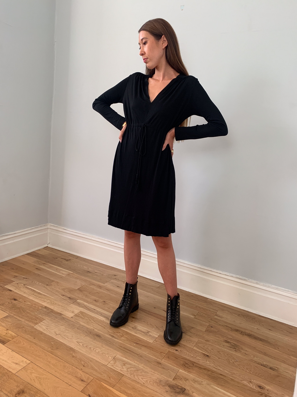 Saint Laurent Rive Gauche (YSL)  jersey dress