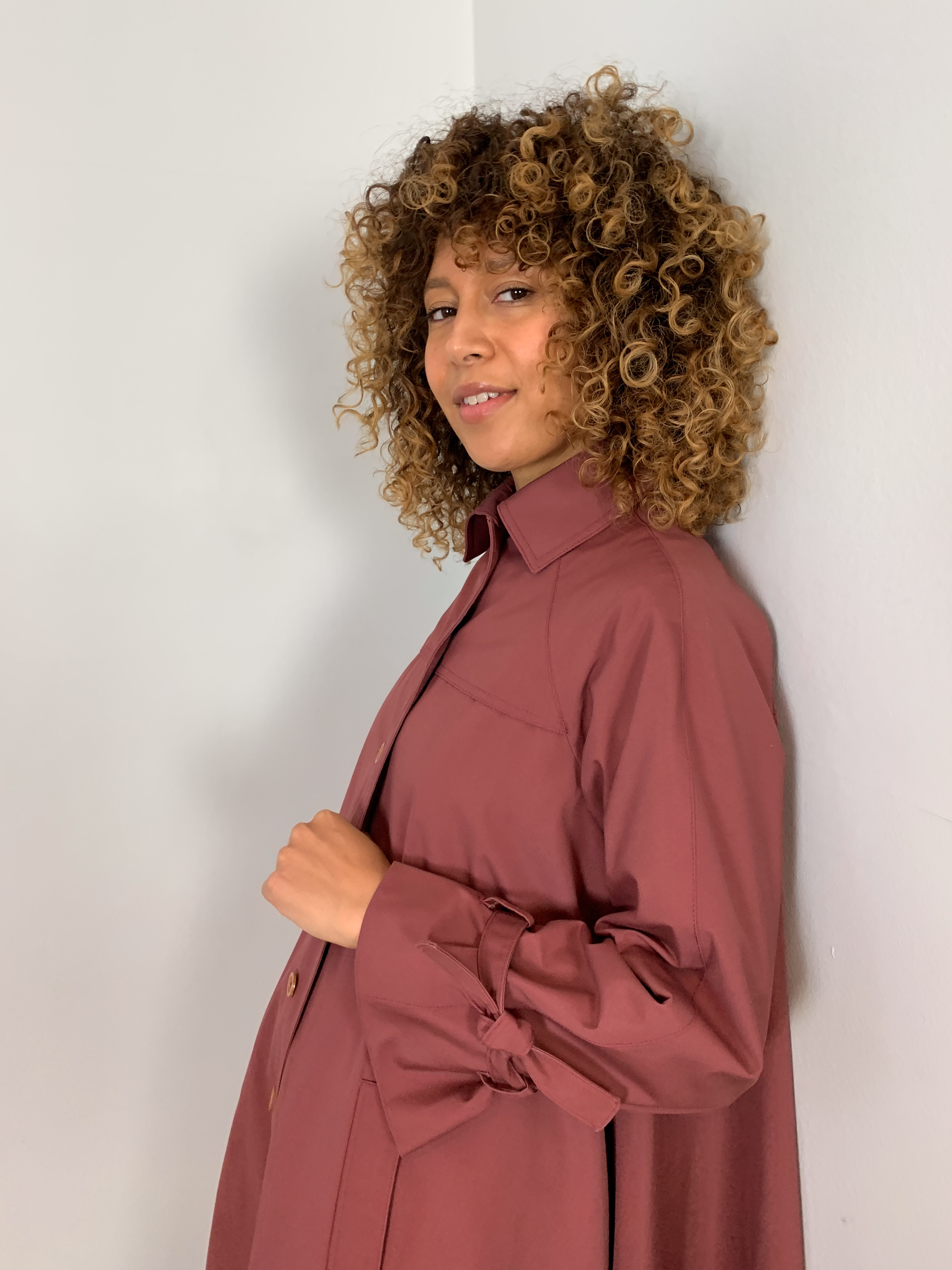 Amazing vintage DVF trench coat vintagesister