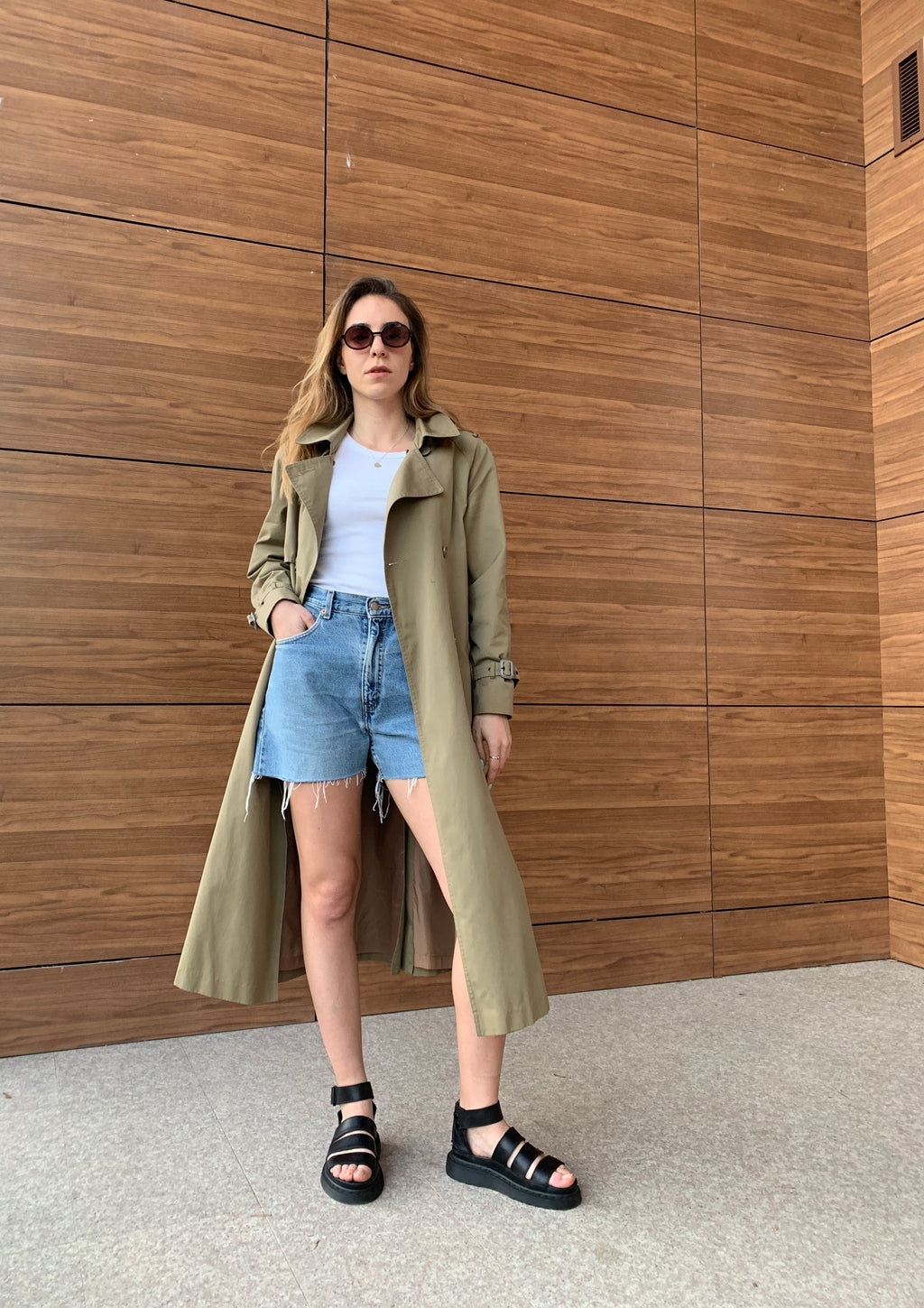 Vintage Levi 505 denim shorts