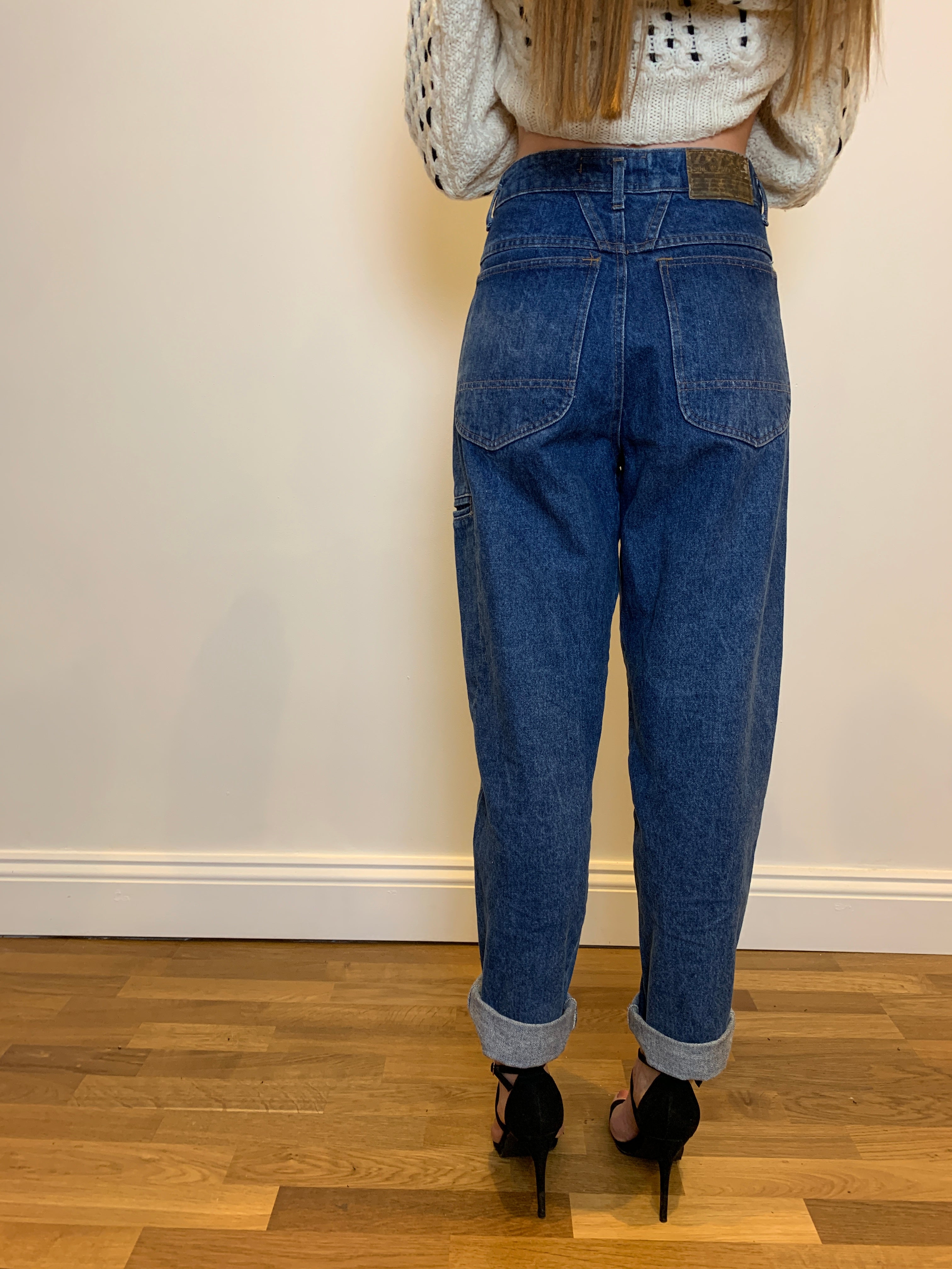 Closed 1990s vintage high waisted baggy jeans