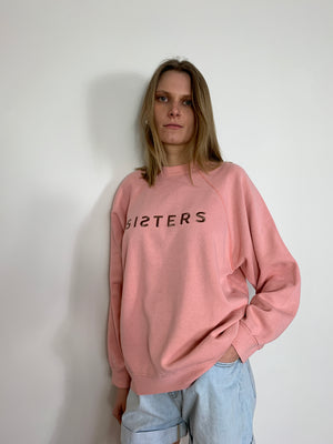 SISTERS embroidered sweatshirt Extra Large S15