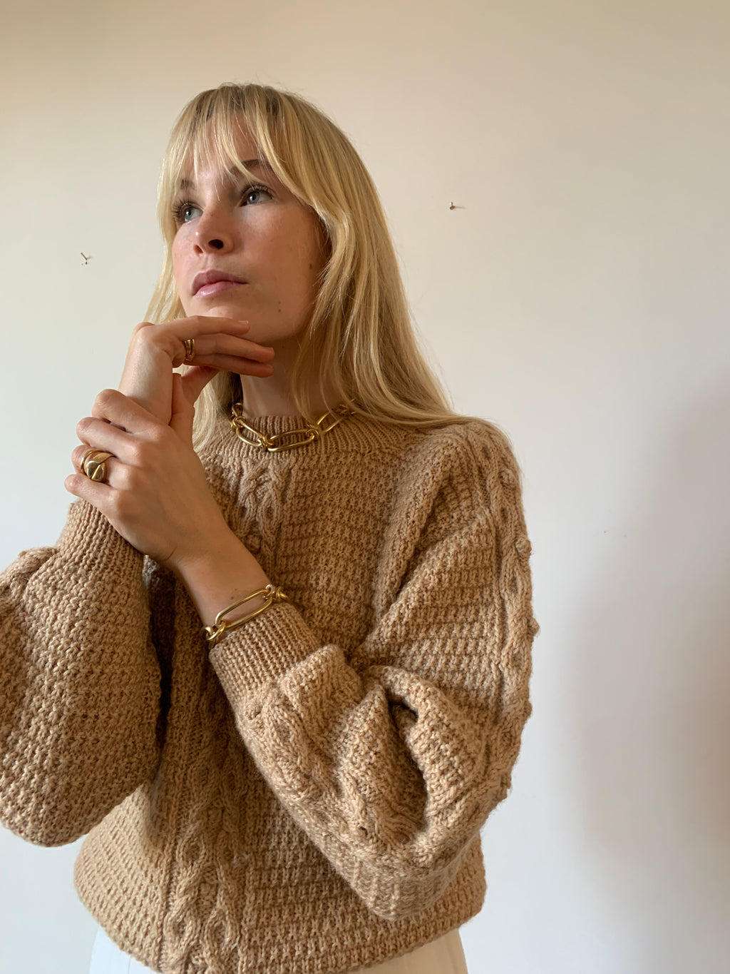 Vintage hand knitted jumper