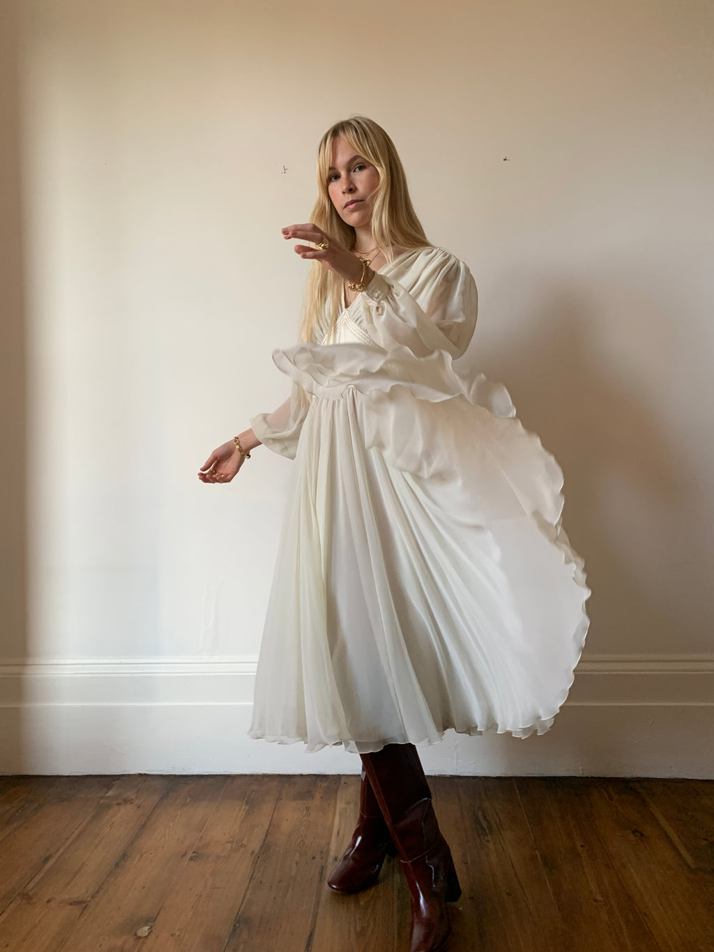 Vintage PARIGI 80s dress