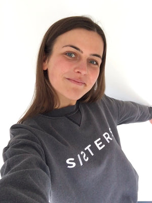 SISTERS embroidered sweatshirt SS113