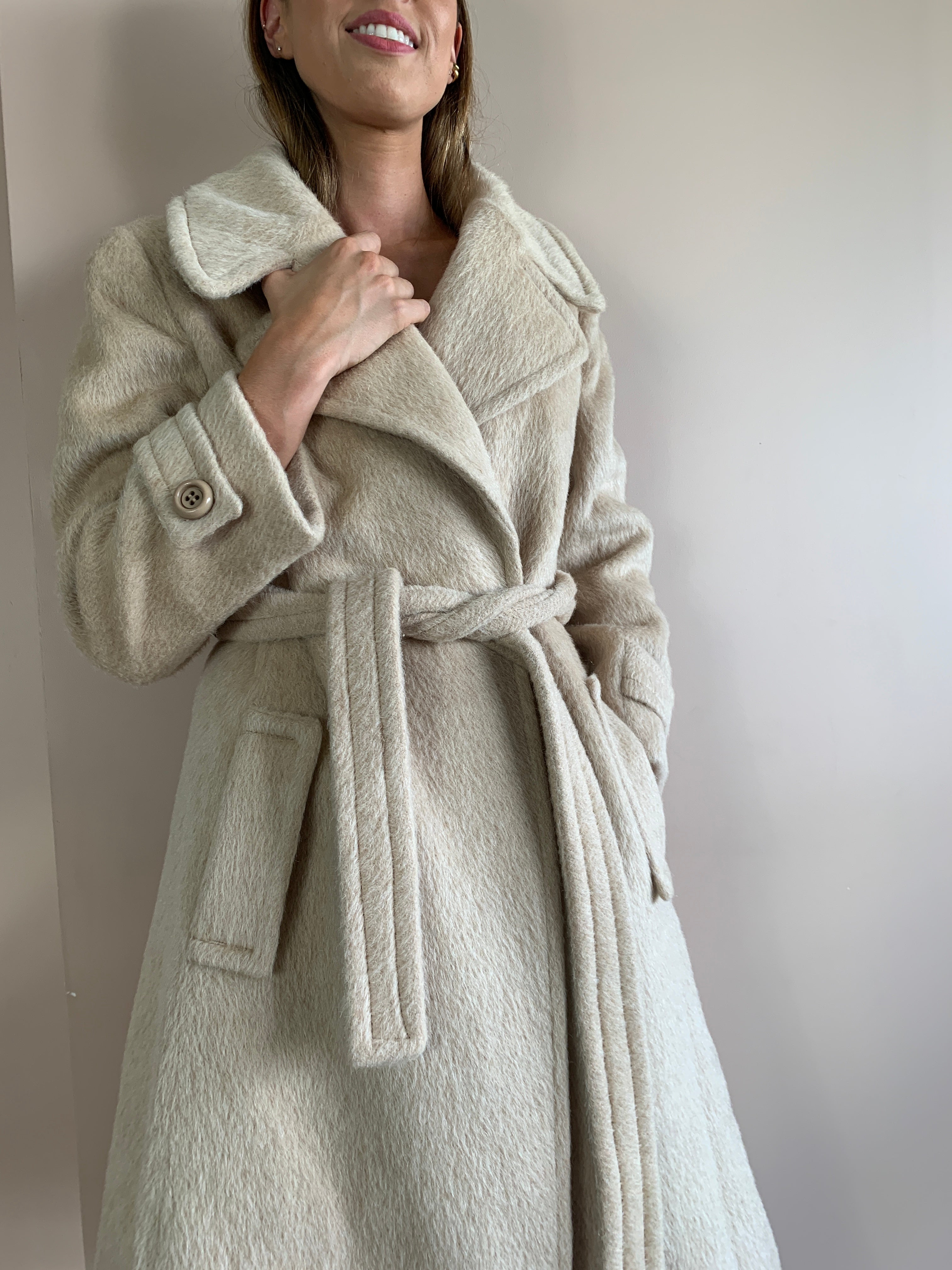 Vintage Rawley mohair coat