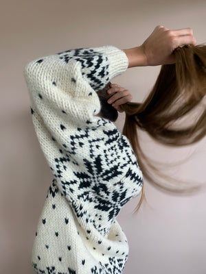 Vintage fairisle chunky knit jumper