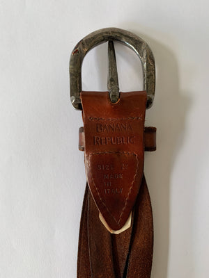 Vintage Banana Republic plaited belt W26" - W30"