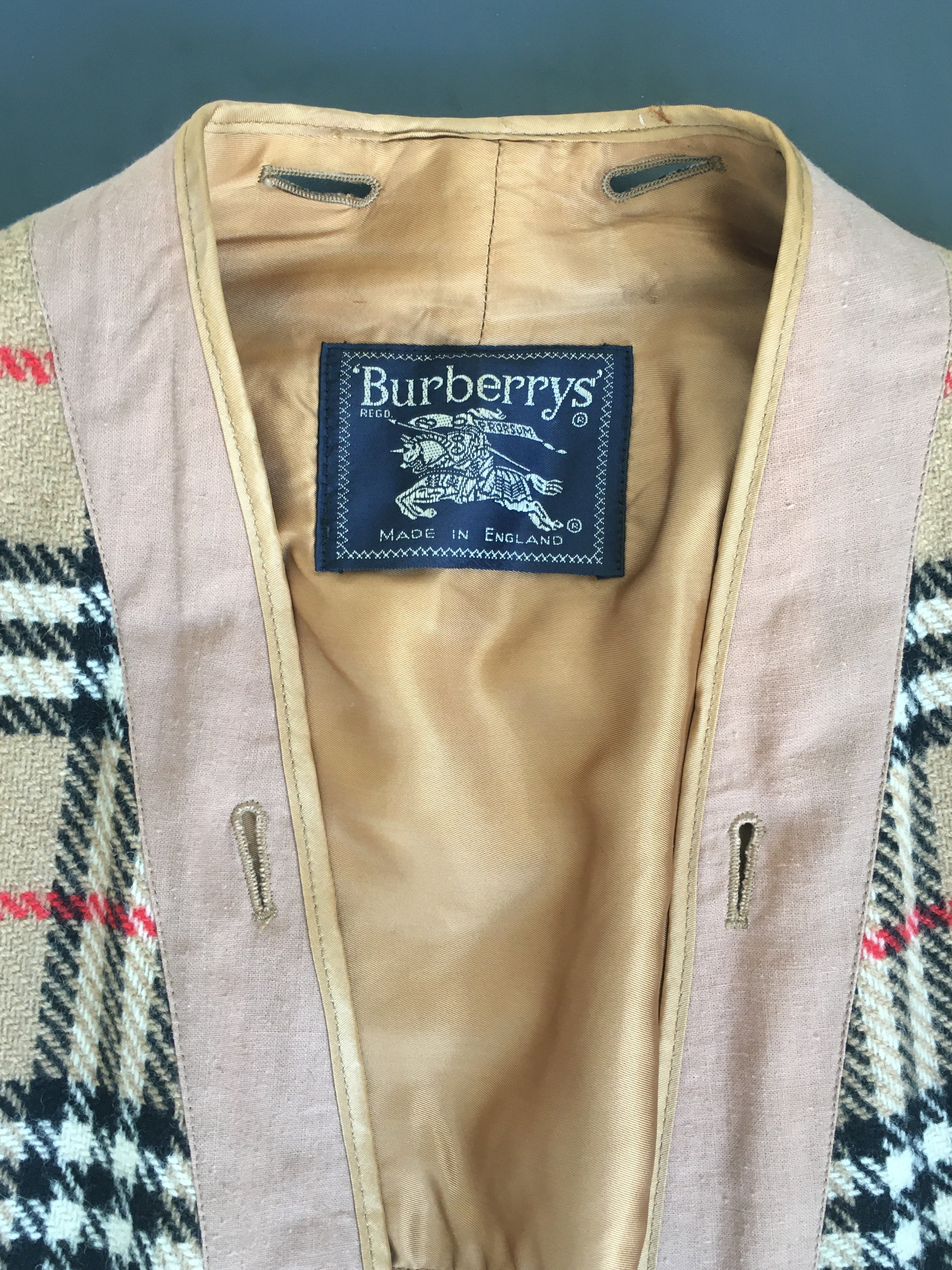 Rare Burberrys 1970s Womens Trench Coat