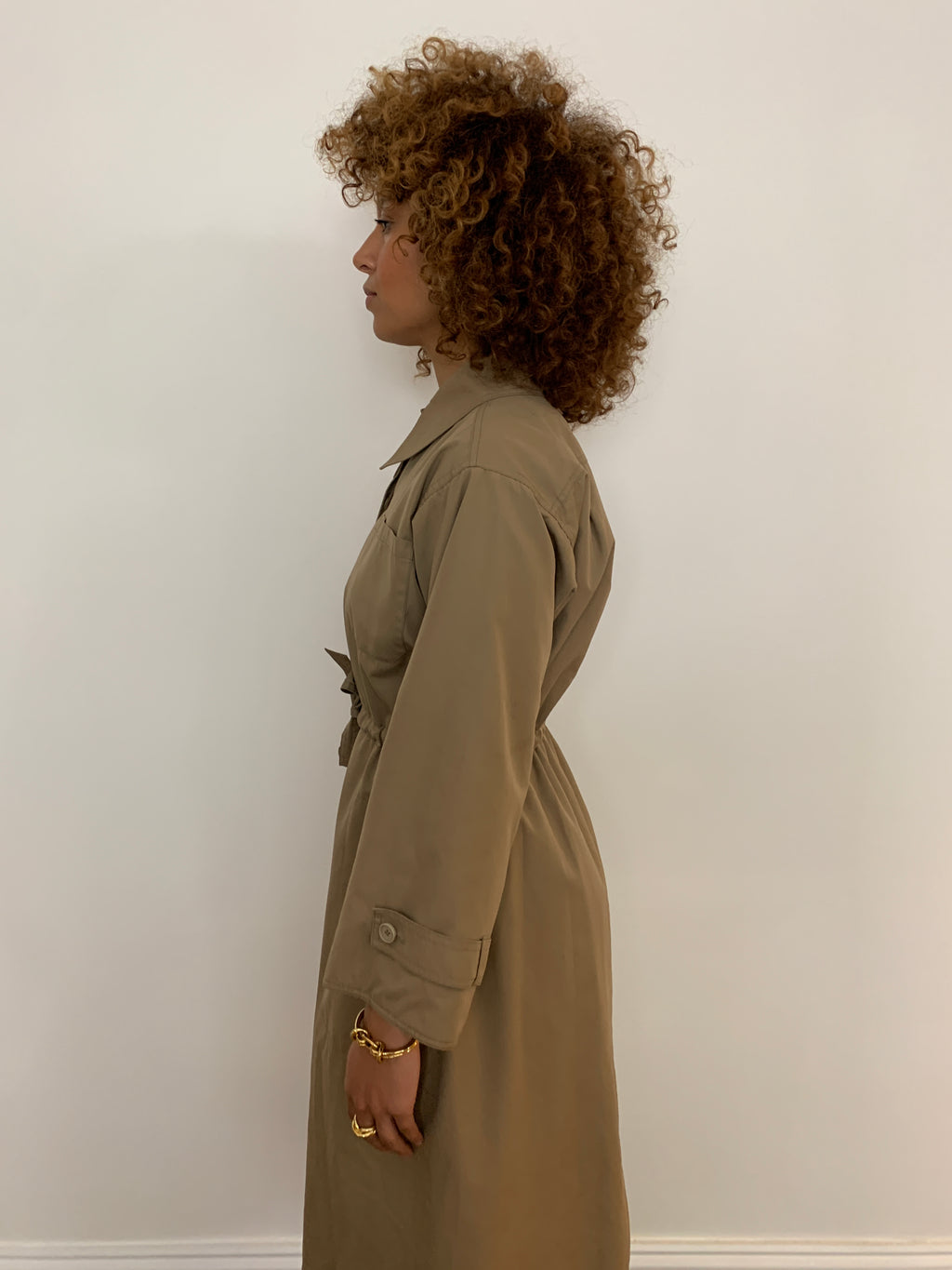 Vintage Guy Laroche shirt dress coat