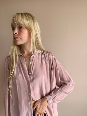 Beautiful Vintage CACHÉ seventies style silk blouse