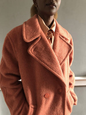 Vintage wool & Mohair coat