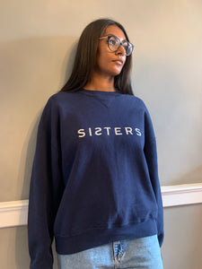 SISTERS embroidered sweatshirt X-Large