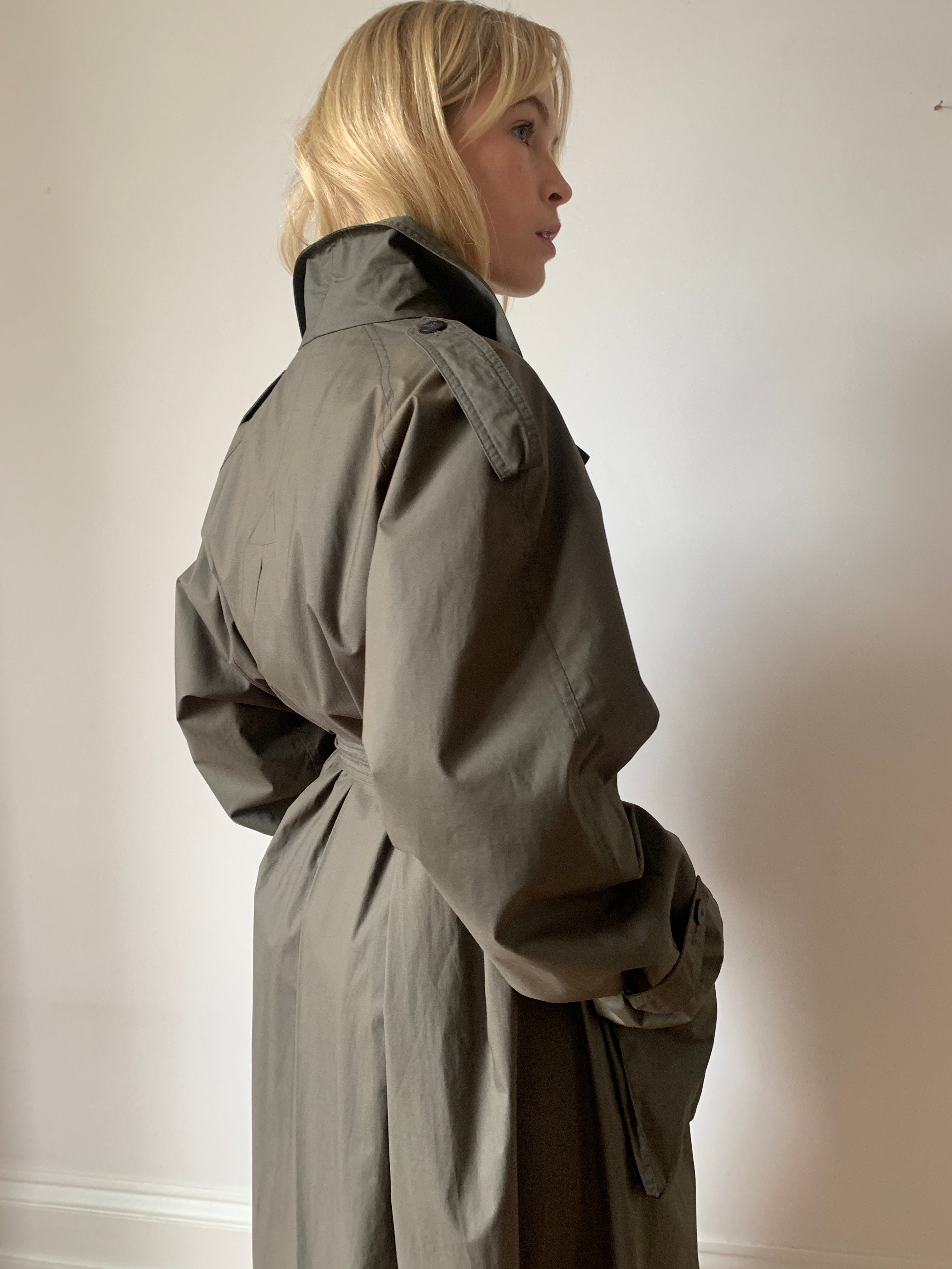 Vintage Jaeger trench coat